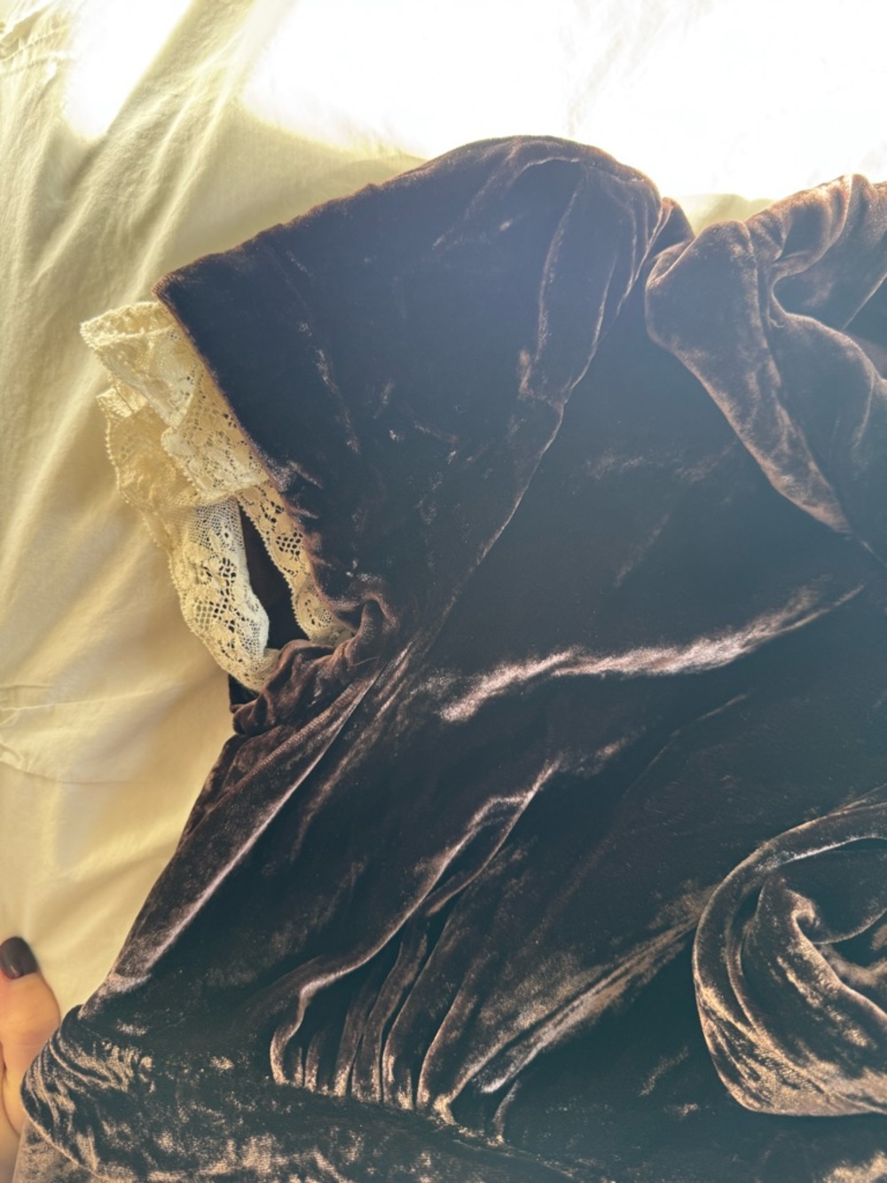 Marc by Marc Jacobs Brown Velvet Dress - Picture 5 of 9